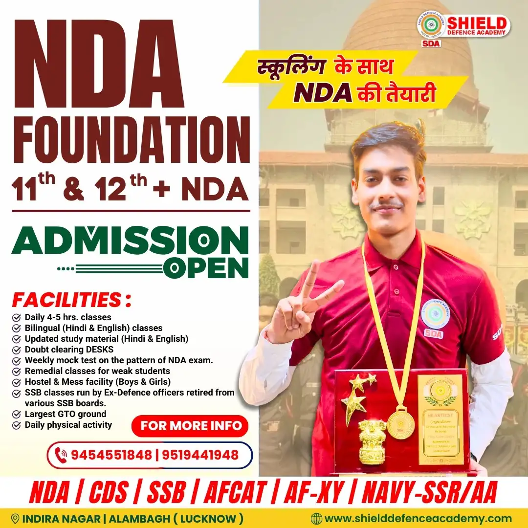 Best NDA and NDA Foundation Coaching in India