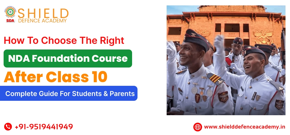 How to Choose the Right NDA Foundation Course After Class 10 | A Complete Guide for Students & Parents